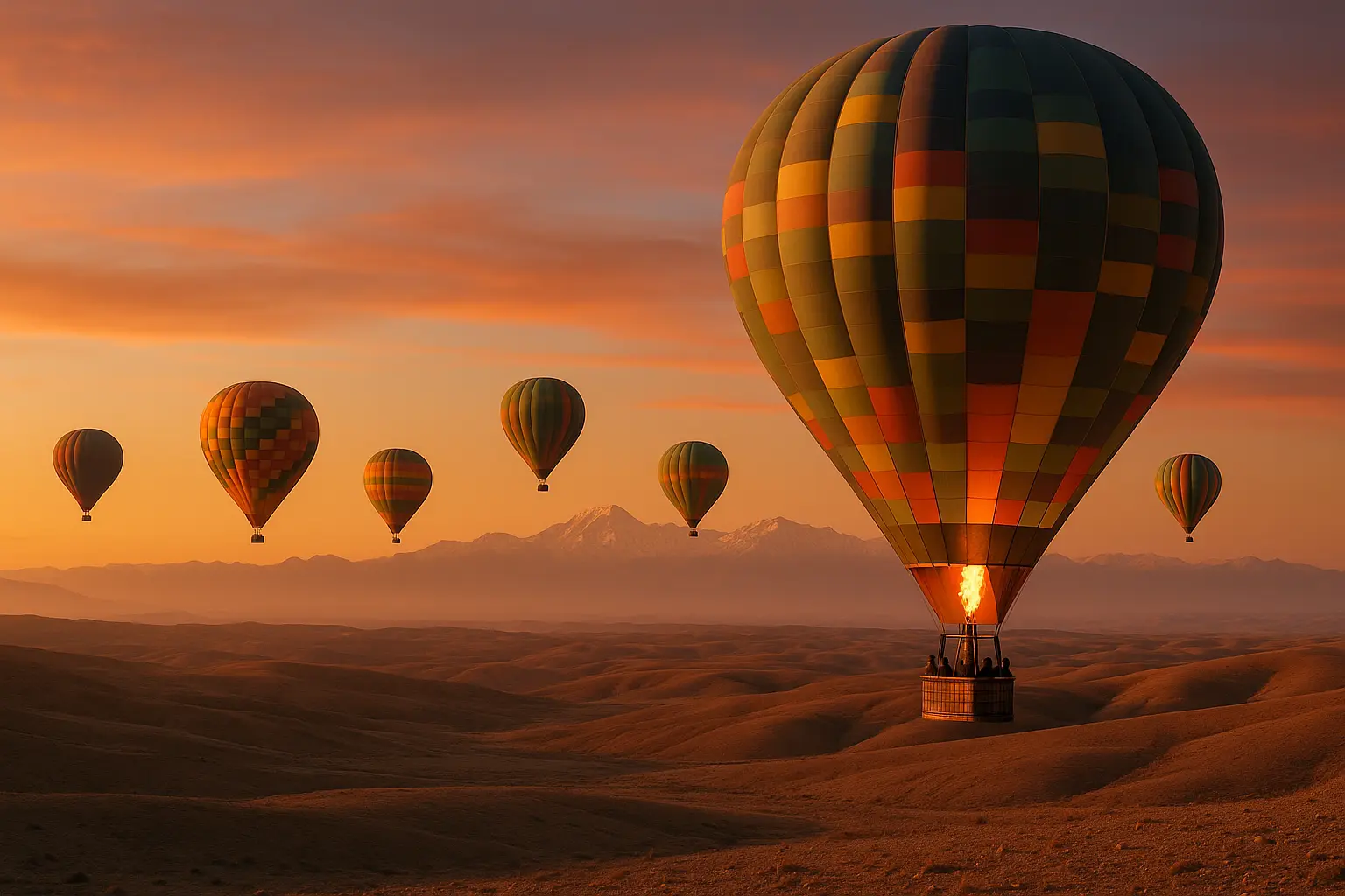 Desert and sky experiences