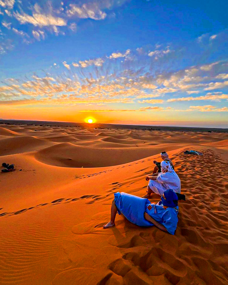 Agafay desert landscape for a Marrakech day trip